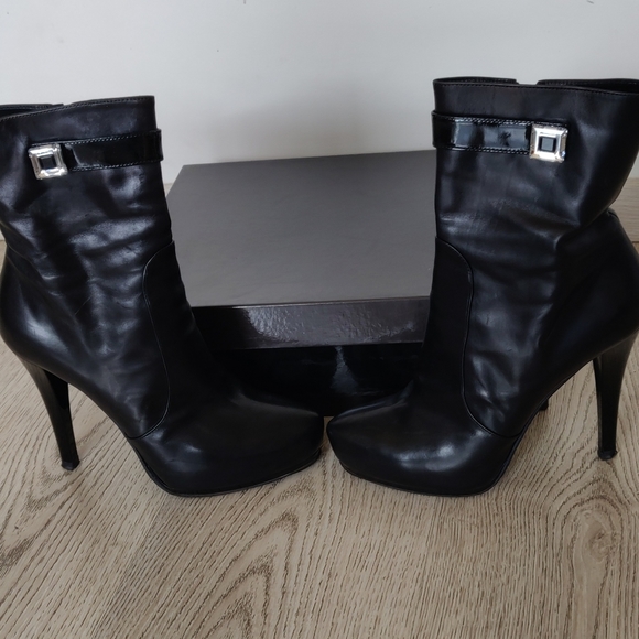 Luxury Italian brand - Fabiani / Genuine Leather, Black Boots ✳️✳️✳️ - Picture 14 of 16